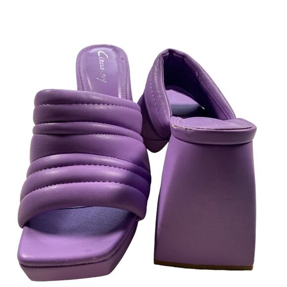 NWOB Circus by Sam Edelman Women’s Lilac Purple Marlie Chunky Heel - Size 6 - Picture 3 of 10